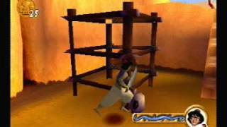 Disneys Aladdin in Nasiras Revenge Walkthrough Part 1 [upl. by Anemolihp]