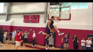 Blake Griffin Puts on Jam Session In Front Of Future NBA Stars  Devin Booker DAngelo Russell [upl. by Ahsina836]