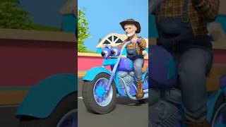 Wheels on the Vehicles trending viral popular cartoon bussong shorts youtubekids ytshorts [upl. by Naiviv]