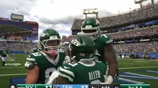 Braelon Allen Gets 20 Yard Touchdown vs Titans  NFL 2024 [upl. by Berns]