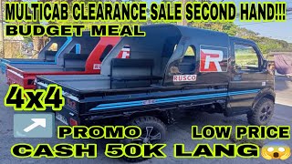 MURA MULTICAB 4x4 SECOND HAND CLEARANCE SALE 2024 [upl. by Eek]