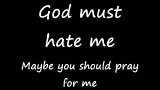 God Must Hate Me Simple Plan Lyrics [upl. by Acirt]