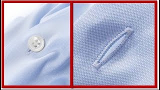 HOW TO SEW A HAND STITCHED BUTTONHOLE 1 MODEL [upl. by Metabel387]