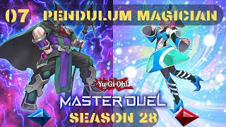 Yu Gi Oh Master Duel  Season 28  07  Pendulum Magician Replays  Decklist [upl. by Barnabas277]