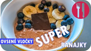 Ovsené Vločky s Proteinom│Recept na Raňajky Šampiónov [upl. by Ellinger]