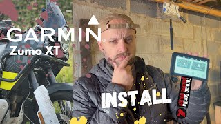 Installing A Garmin Zumo XT on the Husqvarna Norden 901 [upl. by Munshi]