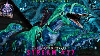 Surviving 100 Days On ABERRATION  Ark Survival Ascended STREAM 17 [upl. by Atteuqram]