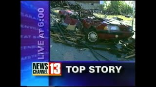 Mechanicville tornado cleanup Our 6 pm news the day after [upl. by Demona]