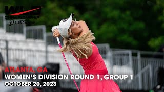 2023 WLD World Championships Atlanta GA  Womens Division Round 1 Group 1 [upl. by Conover]