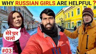 Meeting Helpful Russian Girls In Russia 🇷🇺  Indian In Russia [upl. by Ryder]