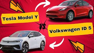 VW ID Buzz vs Tesla Model Y Is VWs reborn bus a Teslabeater  Electrifying [upl. by Otrebtuc907]