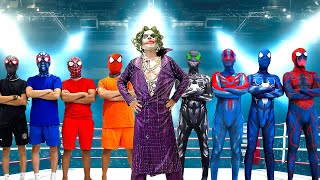 SUPERHEROs Story  MMA Fighting SuperHeroes In Real Life  Funny Action   TeamSpiderVS [upl. by Attennaj]