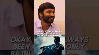 Dhanush ❤️ Favourite Actor In Tamil Industry  Dhanush About Rajnikanth  Interview [upl. by Nhguavad]