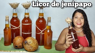 Passo a passo do melhor LICOR DE JENIPAPO que já provei  Vanuza Santos [upl. by Iah]