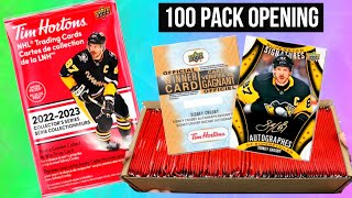 202122 Upper Deck Tim Hortons 100 Complete MASTER SET in Binder 270 Cards [upl. by Irrab836]