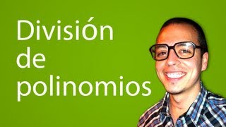 División de polinomios [upl. by Vitoria]