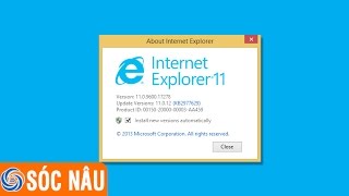 Cài đặt Internet Explorer 11 [upl. by Ahsila]