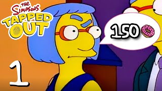 The Simpsons Tapped Out  Luann Van Houten  Premium Character Walkthroughs Part 1 [upl. by Wentworth]