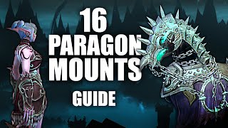 16 Mounts from Paragon reputation chests guide [upl. by Jala819]