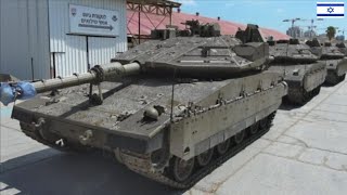 Israel Launches 5th Generation Merkava Barak Battle Tank [upl. by Angadresma431]