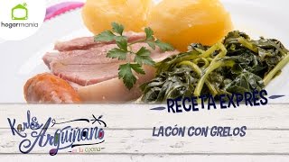 Receta Exprés Lacón con grelos [upl. by Barden]