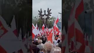 A monument to the victims of the Volyn massacre was opened in Poland [upl. by Eirrod763]