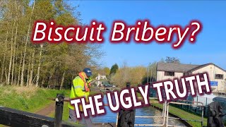 40 Narrowboat Cruise from Winsford to Middlewich Part 2  Biscuit Bribery [upl. by Ynaffit]