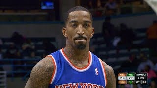 20140203  JR Smith Full Highlights at Bucks  30 Pts 7 Reb [upl. by Kcirddec]