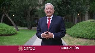 Capsula 1 del mensaje especial del presidente Andrés Manuel López Obrador para maestras y maestros [upl. by Essirahc780]