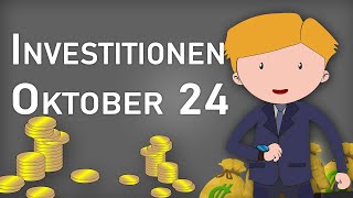 Mein DepotUpdate Oktober 2024 Welche Aktien und ETFs ich gekauft habe [upl. by Kopans]