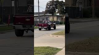 1500 silverado leveling kit with 35s [upl. by Nauqad]