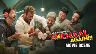 Hilarious Samosa Fight Scene  Golmaal Again Movie [upl. by Faubert722]