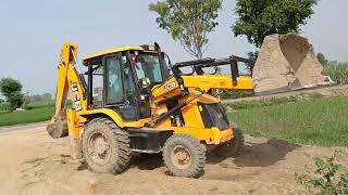 jcb 3dx 49 hp loader performance [upl. by Nolrev]