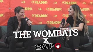 The Wombats  Interview with Tord Øverland Knudsen  Reading Festival 2021 [upl. by Ettenauq]