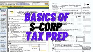 Beginning a new S Corp Tax Return Preparation [upl. by Madaih]