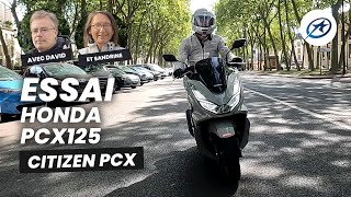 Honda PCX125  Essai 2023 [upl. by Yerdua109]