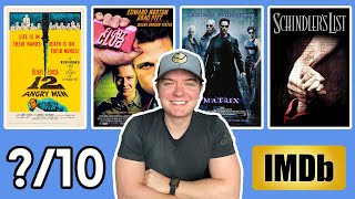 Rating the TOP 50 IMDB FILMS out of 10 [upl. by Llenaj]