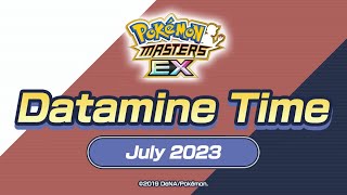 Pokemon Masters EX JULY 2023 DATAMINE [upl. by Ahsanat]