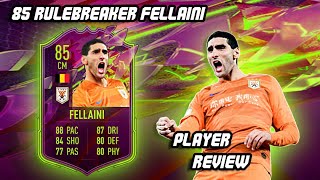 85 RULEBREAKER FELLAINI PLAYER REVIEW 88 PACE FIFA22 [upl. by Naul]