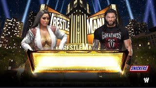 Live WWE Match  Roman Reigns Vs Lakshmi Saha ji  WWE Smackdown Fight part 37 [upl. by Barthol]