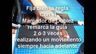 Marcador de Doblez o Pleca en menu [upl. by Galligan]