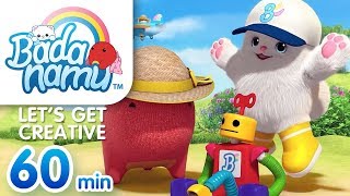 Lets Get Creative  Badanamu Compilation l Nursery Rhymes amp Kids Songs [upl. by Aniroz]