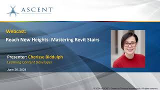 Mastering Stairs in Autodesk Revit 2025 Webcast [upl. by Ruperto809]