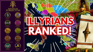 Ranking ALL the ILLYRIAN FACTIONS of RTR Imperium Surrectum ft Ahowl [upl. by Noslrac]