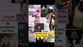 Whats my Vision Board  shorts visionboard2024 newyearresolution goalsetting newyeargoals [upl. by Aisayn]