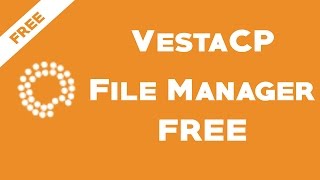 Install VestaCP File Manager Free [upl. by Ardnossak958]