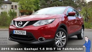 2015 Nissan Qashqai 16 DIGT  der 163 PS im Fahrbericht  Test  Review [upl. by Forcier215]