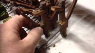 Repairing an Old Upright Piano Action [upl. by Burton]