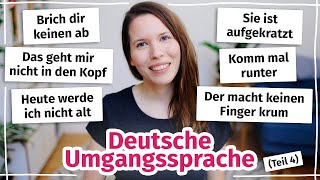 Umgangssprache Diese Ausdrücke solltest du kennen Deutsch im Alltag für Fortgeschrittene C1 [upl. by Notsyrb]