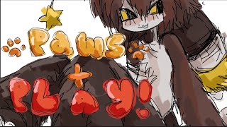 Paws and playanimation meme [upl. by Annawd]